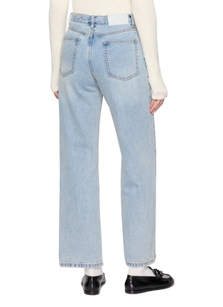 Back View - Click To Enlarge - DUNST - Relaxed Flared Leg Jeans