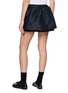 Back View - Click To Enlarge - DUNST - Drawstring Layered Hem Volume Mini Skirt
