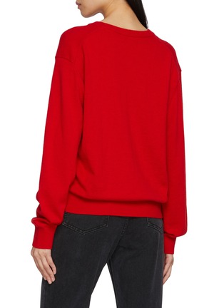 Back View - Click To Enlarge - DUNST - Soft V-Neck Sweater