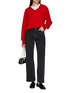 Figure View - Click To Enlarge - DUNST - Soft V-Neck Sweater