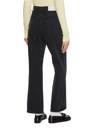 Back View - Click To Enlarge - DUNST - Relaxed Flared Leg Jeans