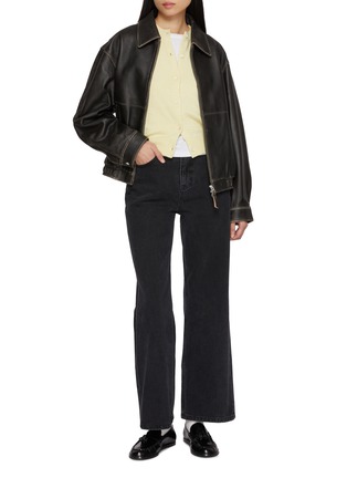Figure View - Click To Enlarge - DUNST - Relaxed Flared Leg Jeans