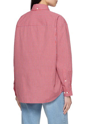 Back View - Click To Enlarge - DUNST - Button Down Checked Shirt