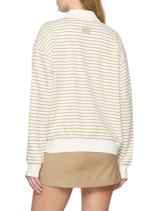 Back View - Click To Enlarge - DUNST - Striped Polo Shirt