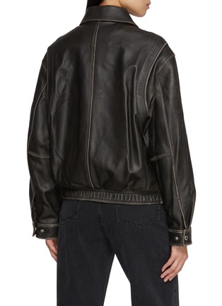 Back View - Click To Enlarge - DUNST - Drizzler Leather Jacket