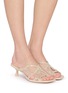 Figure View - Click To Enlarge - CIRCUS BY SAM EDELMAN - Justine 52 Rhinestone Heeled Sandals