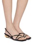 Figure View - Click To Enlarge - CIRCUS BY SAM EDELMAN - Caia 35 Heeled Sandals