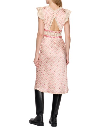 Back View - Click To Enlarge - FREE PEOPLE - Bali Belle Midi Dress