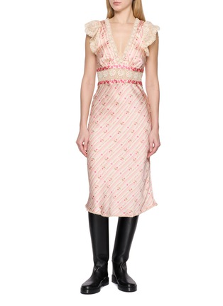 Main View - Click To Enlarge - FREE PEOPLE - Bali Belle Midi Dress