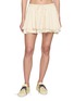 FREE PEOPLE Lady Tulip Lace Trim Cotton Mini Skirt