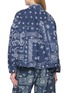 Back View - Click To Enlarge - FREE PEOPLE - Opal Swing Printed Denim Jacket