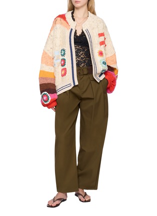 Figure View - Click To Enlarge - FREE PEOPLE - Clear Skies Knitted Cardigan