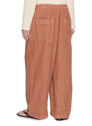 Back View - Click To Enlarge - FREE PEOPLE - Chambers Laid Back Drawstring Waistband Pants
