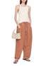 Figure View - Click To Enlarge - FREE PEOPLE - Chambers Laid Back Drawstring Waistband Pants