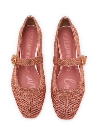 Detail View - Click To Enlarge - SAM EDELMAN - Michaela Knit Mary Jane Flats