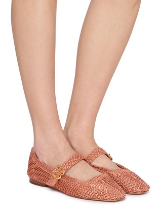 Figure View - Click To Enlarge - SAM EDELMAN - Michaela Knit Mary Jane Flats