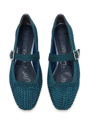 Detail View - Click To Enlarge - SAM EDELMAN - Michaela Knit Mary Jane Flats