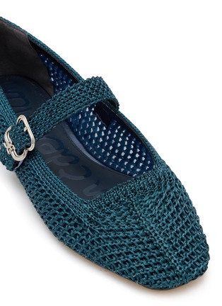 Detail View - Click To Enlarge - SAM EDELMAN - Michaela Knit Mary Jane Flats