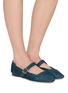 Figure View - Click To Enlarge - SAM EDELMAN - Michaela Knit Mary Jane Flats