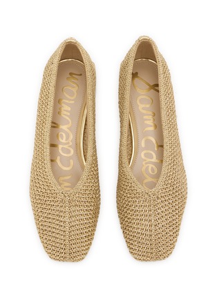 Detail View - Click To Enlarge - SAM EDELMAN - Kasey Knit Ballerina Flats