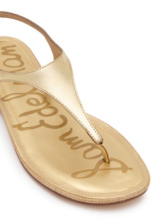 Detail View - Click To Enlarge - SAM EDELMAN - Canna Leather Sandals