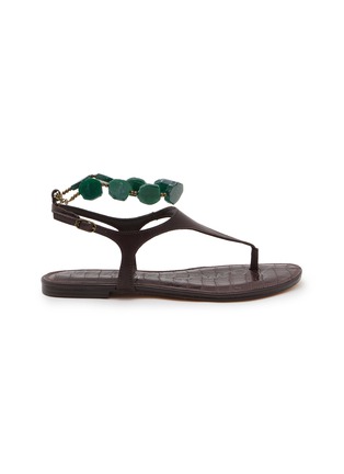Main View - Click To Enlarge - SAM EDELMAN - Canna Leather Sandals
