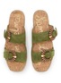 Detail View - Click To Enlarge - SAM EDELMAN - Tabbey Suede Leather Espadrille Platform Sandals