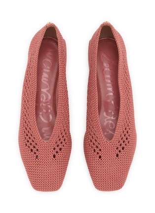 Detail View - Click To Enlarge - SAM EDELMAN - Kasey Knit Ballerina Flats