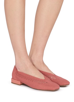 Figure View - Click To Enlarge - SAM EDELMAN - Kasey Knit Ballerina Flats