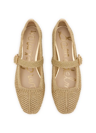 Detail View - Click To Enlarge - SAM EDELMAN - Michaela Knit Mary Jane Flats