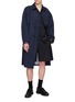 Figure View - Click To Enlarge - TECLOR - Short Sleeve Big Pocket Shirt