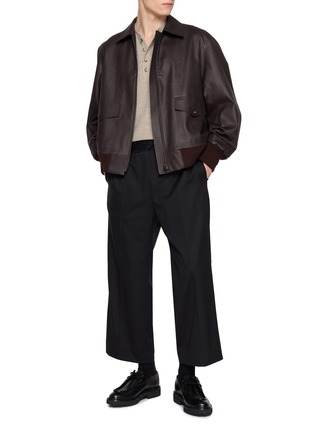 Figure View - Click To Enlarge - TECLOR - Elasticated Waist Jogger Pants