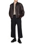 Figure View - Click To Enlarge - TECLOR - Elasticated Waist Jogger Pants