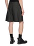 Back View - Click To Enlarge - TECLOR - Textured Tailored Shorts