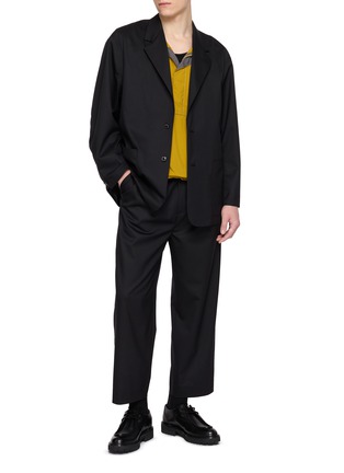 Figure View - Click To Enlarge - TECLOR - Single Breasted Tailored Jacket