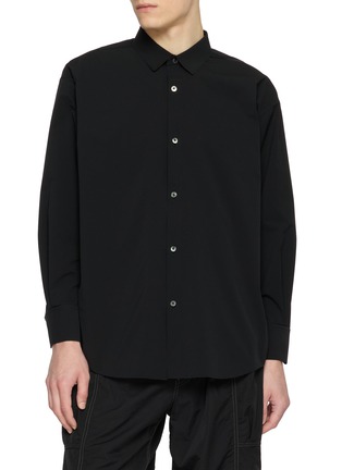 Main View - Click To Enlarge - TECLOR - Collared Button Up Shirt