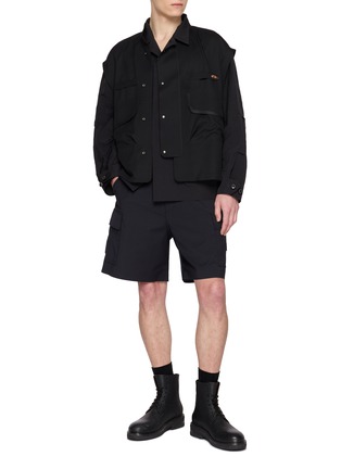 Figure View - Click To Enlarge - TECLOR - Memory Fatigue Blouson