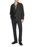 Figure View - Click To Enlarge - TECLOR - Euro Tailored Single Breasted Blazer