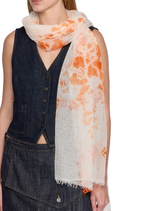 Figure View - Click To Enlarge - SUZUSAN - Hand Woven Featherweight Cashmere Shawl