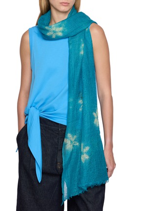 Figure View - Click To Enlarge - SUZUSAN - Hand Woven Featherweight Cashmere Shawl