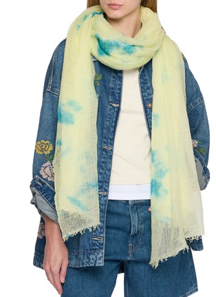 Figure View - Click To Enlarge - SUZUSAN - Hand Woven Featherweight Cashmere Shawl
