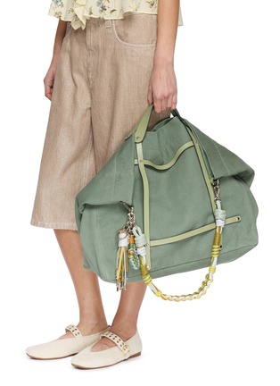 Figure View - Click To Enlarge - MY BOB - Candide Cotton Tote Bag