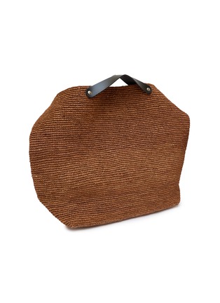Detail View - Click To Enlarge - MY BOB - Candide Raffia Tote Bag
