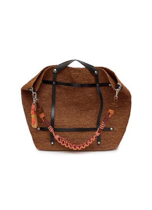 Main View - Click To Enlarge - MY BOB - Candide Raffia Tote Bag