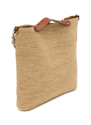Detail View - Click To Enlarge - MY BOB - Optimiste Raffia Tote Bag