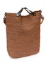 Detail View - Click To Enlarge - MY BOB - Optimiste Raffia Tote Bag