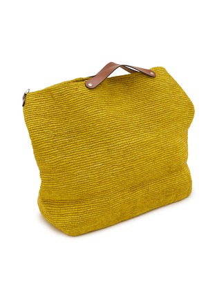Detail View - Click To Enlarge - MY BOB - Candide Raffia Tote Bag