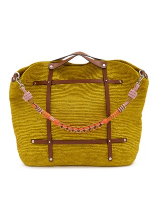 Main View - Click To Enlarge - MY BOB - Candide Raffia Tote Bag