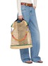 Front View - Click To Enlarge - MY BOB - Colin Raffia Tote Bag