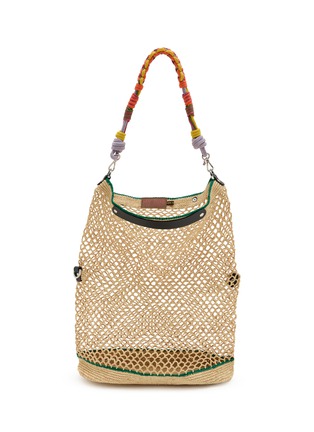 Main View - Click To Enlarge - MY BOB - Colin Raffia Tote Bag